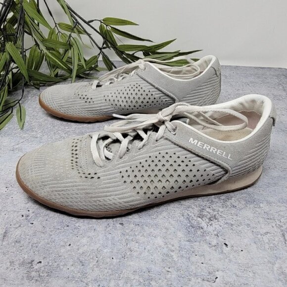 Merrell | High Rise Gray Sneakers - Picture 3 of 9